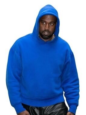 Yeezy X Gap blue hoodie sweatshirt